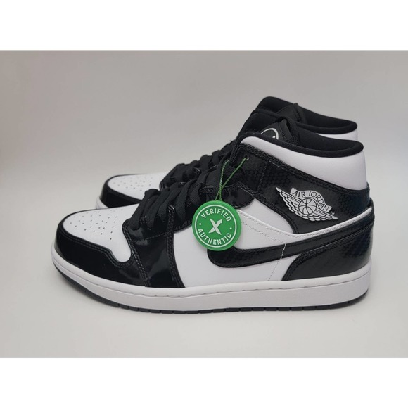 Nike Air Jordan 1 Mid ASW Shoes Carbon Fiber Sneakers Men's 9.5 DD1649-001 11W - Picture 2 of 10